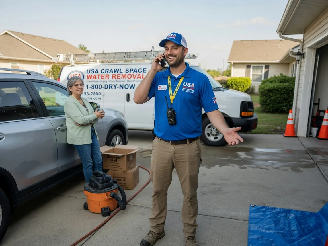 Crawl Space Water Removal Fritch, TX FAQs